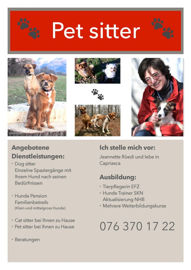 PET SITTER TEDESCO