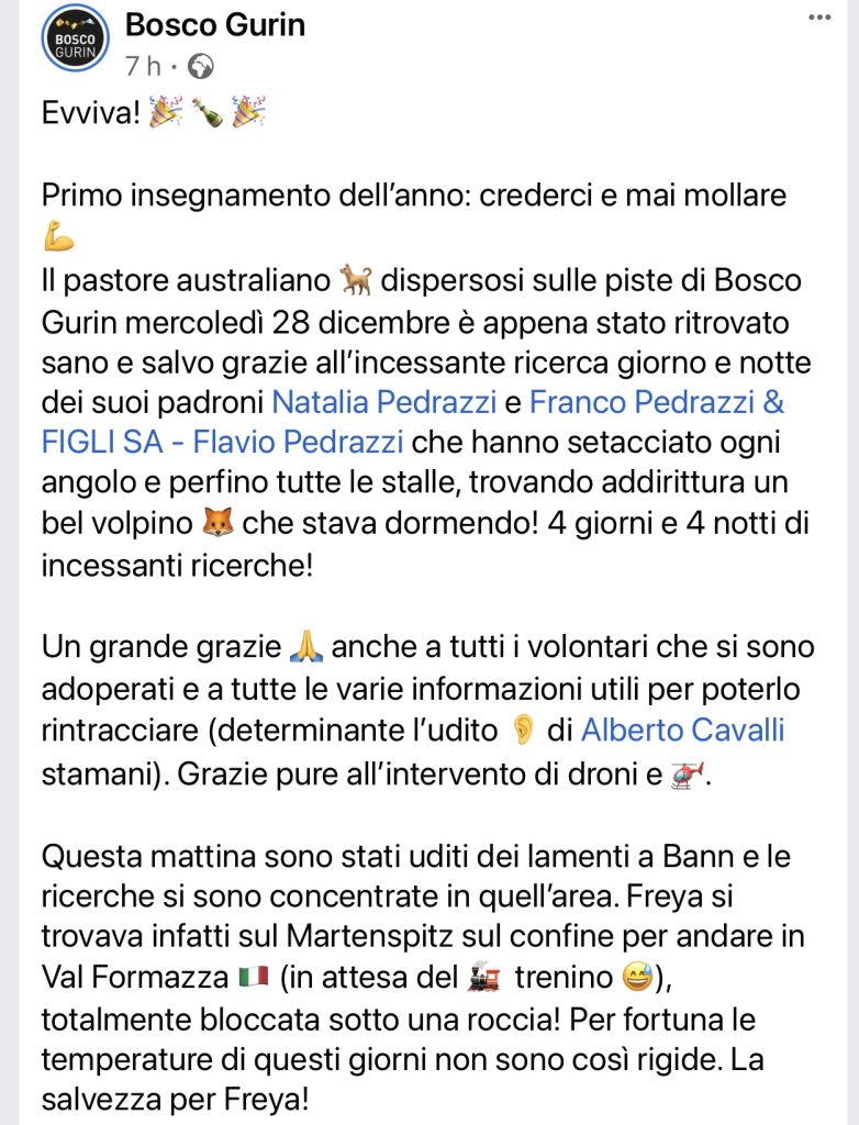 Bosco Gurin Freya