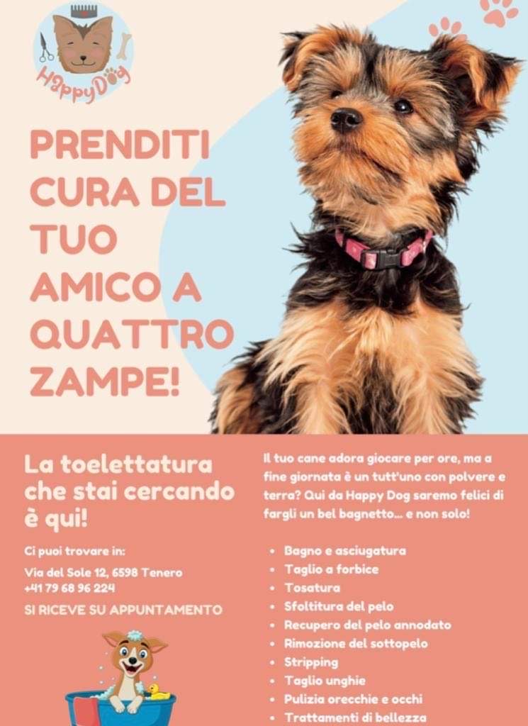 Happy Dog flyer