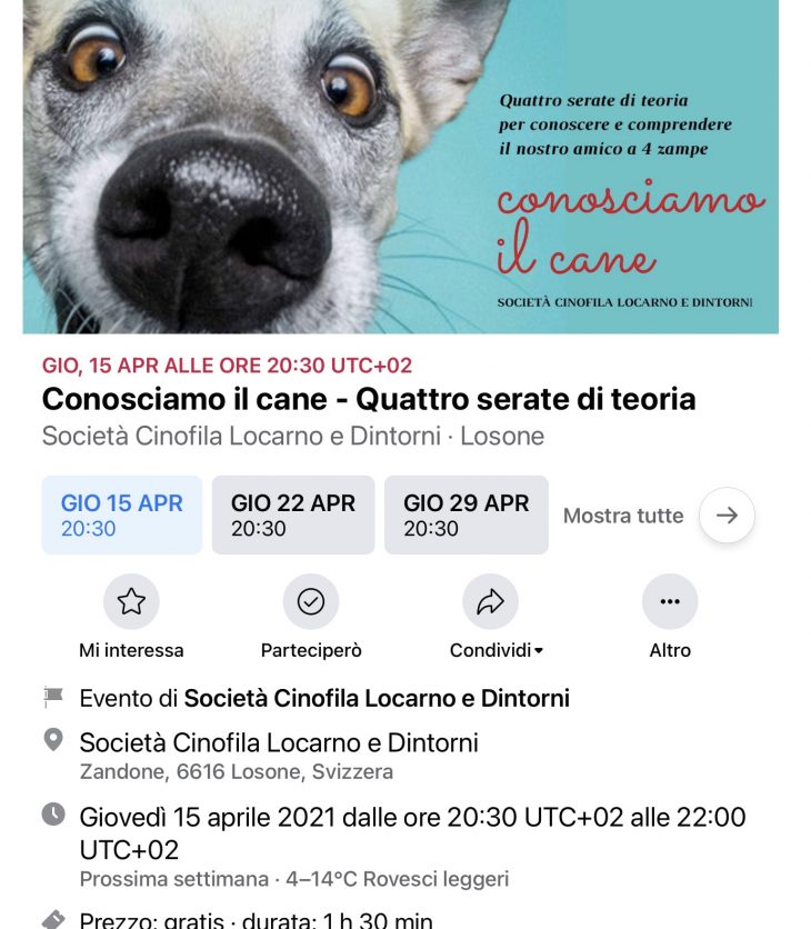 SCLD conoscere il cane