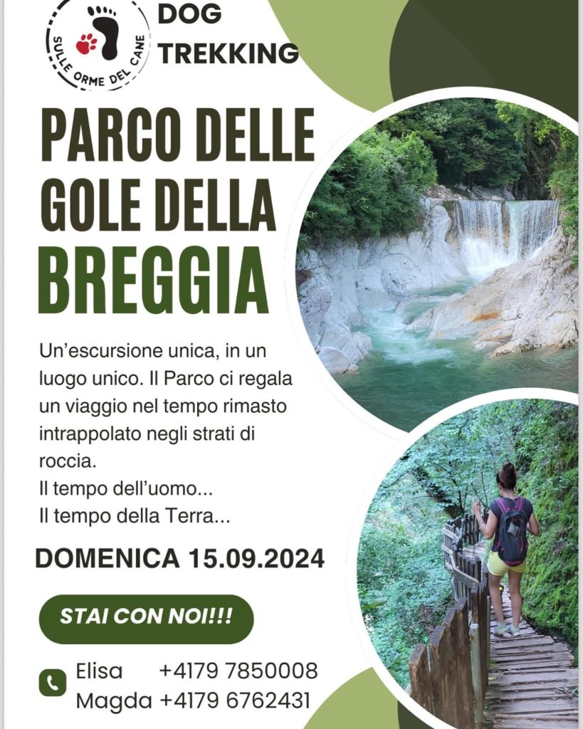 Trekking Gole Breggia Orme del cane