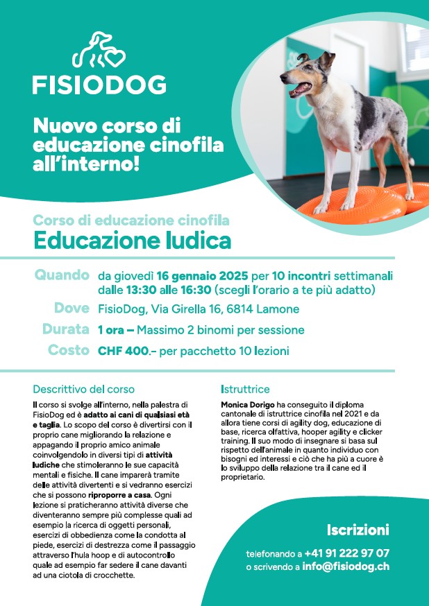 EDUCAZIONE LUDICA FISIODOG